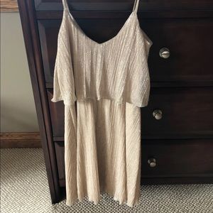 Gold Guess Cocktail Dress